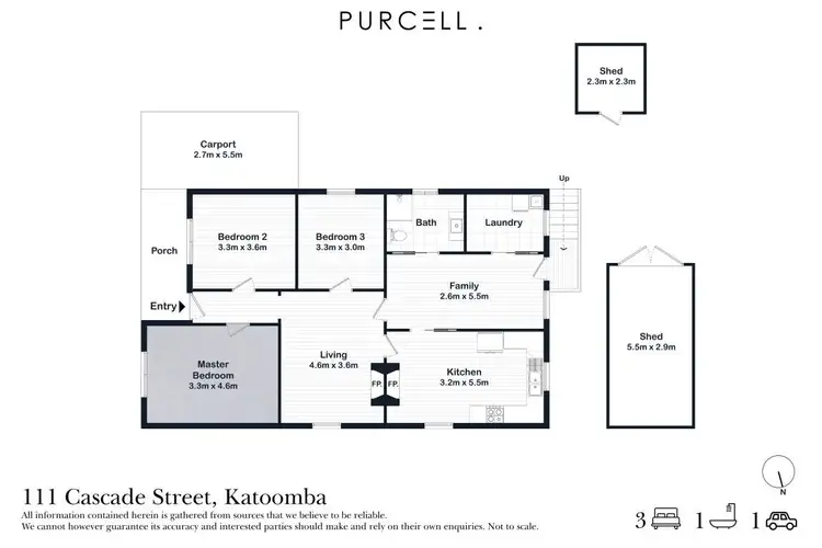 Floorplan of Homely house listing, 111 Cascade Street, Katoomba NSW 2780