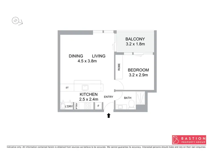 Floorplan of Homely apartment listing, 30/260 City Walk, City ACT 2601