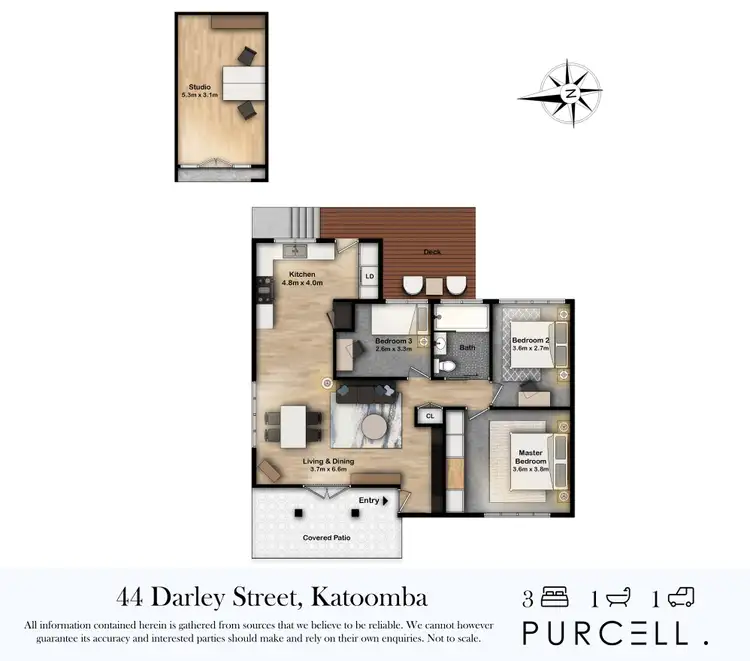 Floorplan of Homely house listing, 44 Darley Street, Katoomba NSW 2780