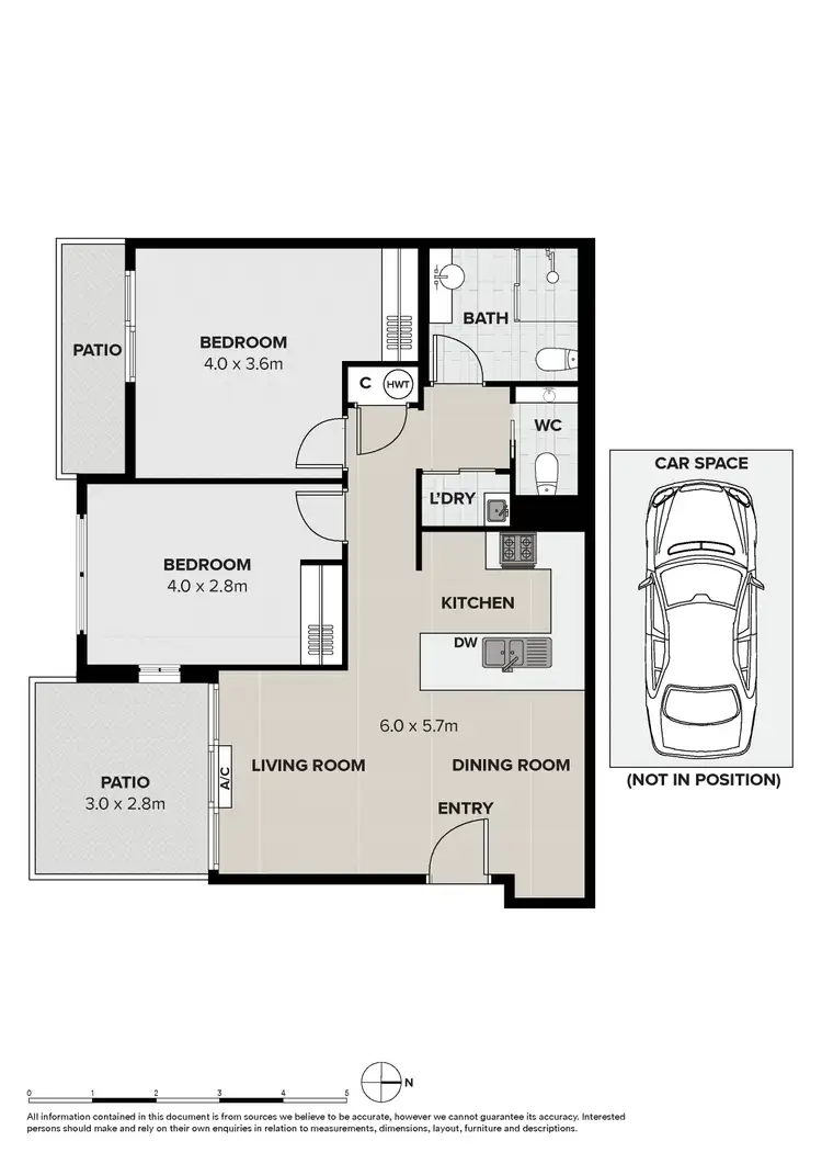Floorplan of Homely apartment listing, 3/273 Grange Road, Ormond VIC 3204