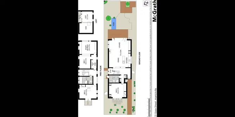 Floorplan of Homely house listing, 21 Essex Street, Marrickville NSW 2204