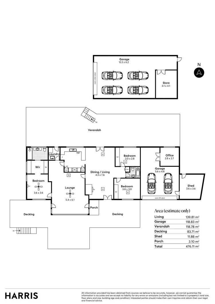 Floorplan of Homely house listing, 2 Oliver Street, Crafers SA 5152