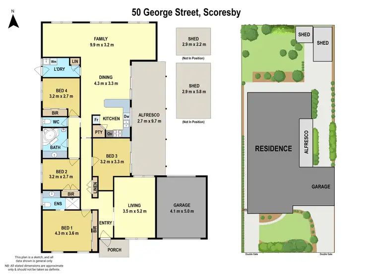Floorplan of Homely house listing, 50 George Street, Scoresby VIC 3179