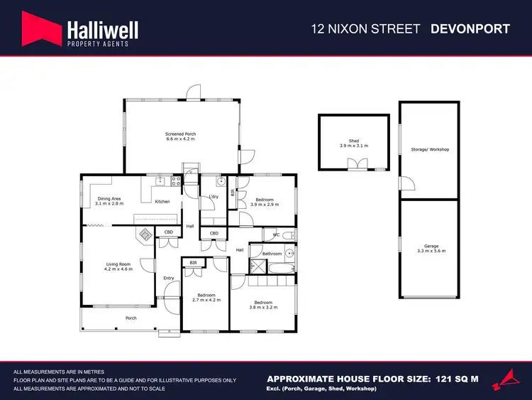 Floorplan of Homely house listing, 12 Nixon Street, Devonport TAS 7310