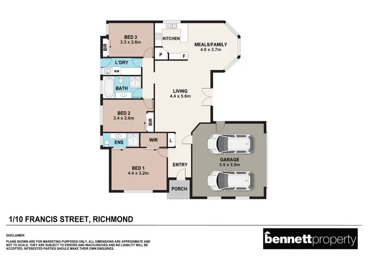 Floorplan of Homely house listing, 1/10-14 Francis Street, Richmond NSW 2753