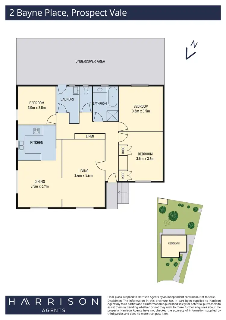 Floorplan of Homely house listing, 2 Bayne Place, Prospect Vale TAS 7250