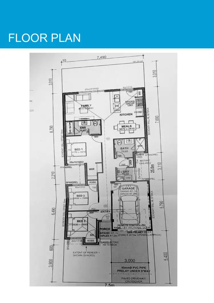 Floorplan of Homely house listing, 4 Elbert Way, Haynes WA 6112