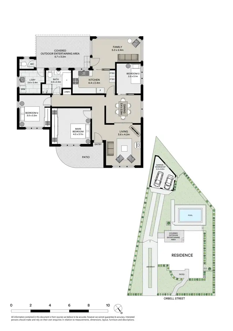 Floorplan of Homely house listing, 3 Orbell Street, Kingsgrove NSW 2208