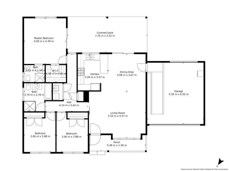 Floorplan of Homely townhouse listing, 3 Pemberley Close, Healesville VIC 3777