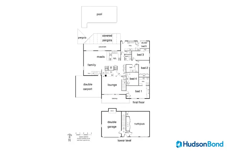 Floorplan of Homely house listing, 4 Lawanna Drive, Templestowe VIC 3106