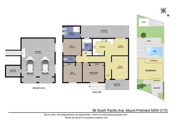 Floorplan of Homely house listing, 56 South Pacific Avenue, Mount Pritchard NSW 2170