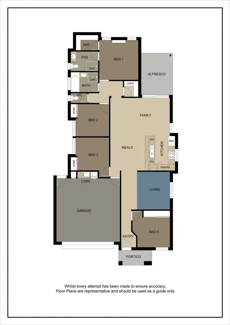 Floorplan of Homely house listing, 10 Shoreview Boulevard, Griffin QLD 4503