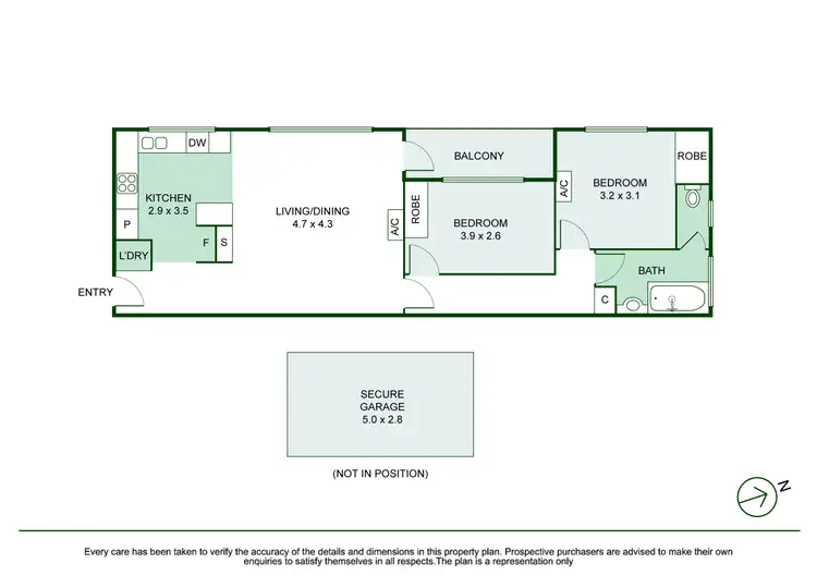 Floorplan of Homely apartment listing, 3/2A Lexton Grove, Prahran VIC 3181