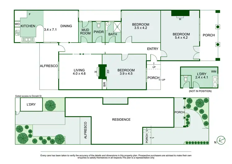 Floorplan of Homely house listing, 21 High Street, Prahran VIC 3181