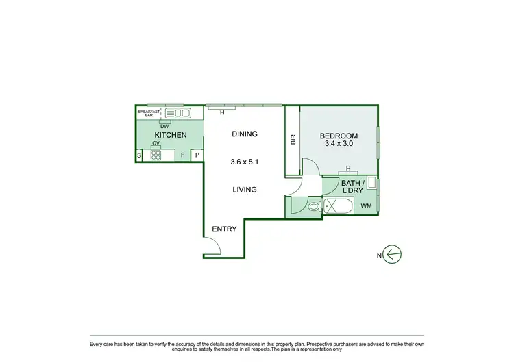 Floorplan of Homely apartment listing, 2D/381 Toorak Road, South Yarra VIC 3141