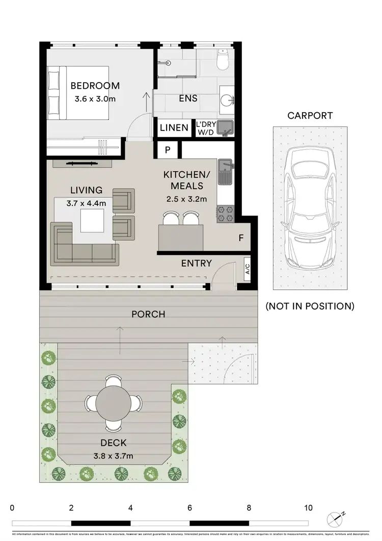 Floorplan of Homely unit listing, 6/8-10 Elcho Street, Newtown VIC 3220