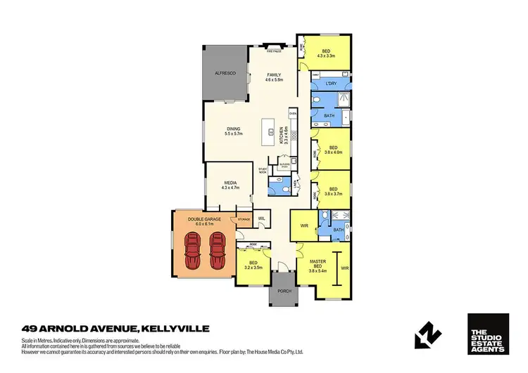 Floorplan of Homely house listing, 49 Arnold Avenue, Kellyville NSW 2155