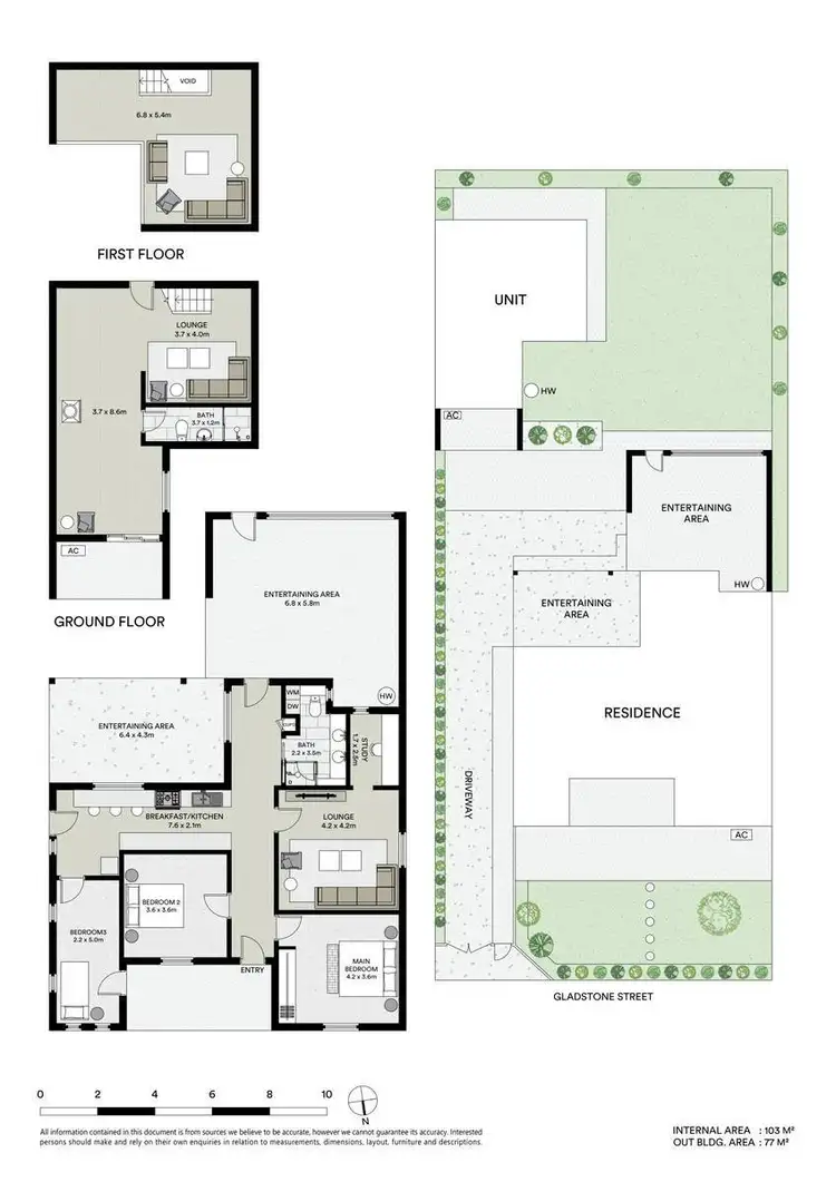 Floorplan of Homely house listing, 119 Gladstone Street, Mudgee NSW 2850