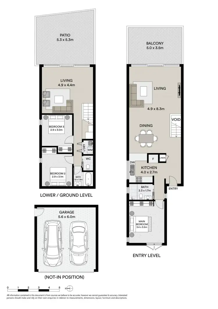 Floorplan of Homely unit listing, 1/211 Soldiers Point Road, Salamander Bay NSW 2317