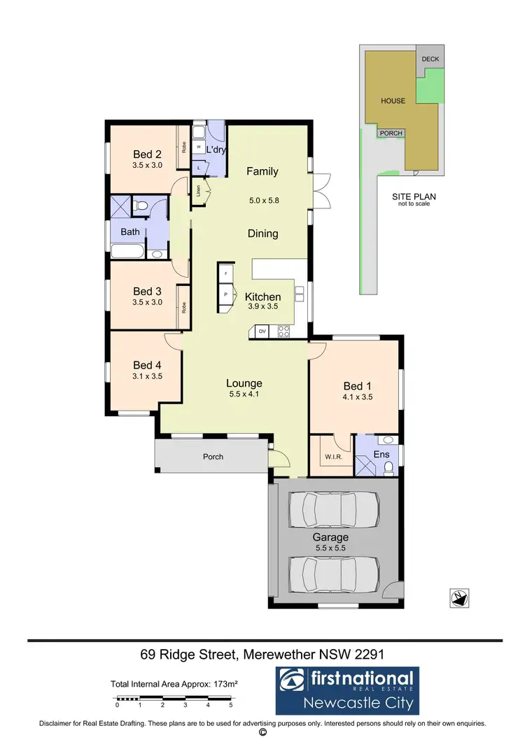 Floorplan of Homely house listing, 69 Ridge Street, Merewether NSW 2291