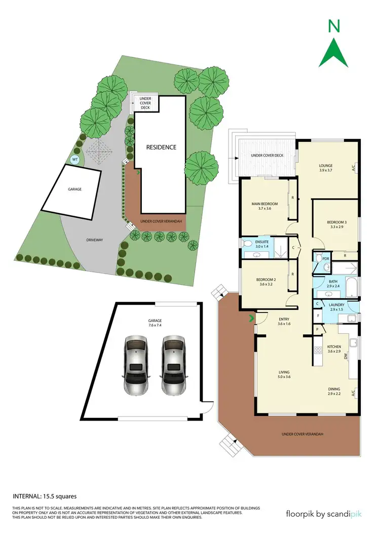Floorplan of Homely house listing, 4 Janet Street, Boronia VIC 3155