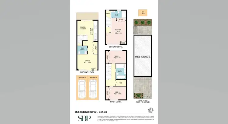 Floorplan of Homely townhouse listing, 55/6 Mitchell Street, Enfield NSW 2136