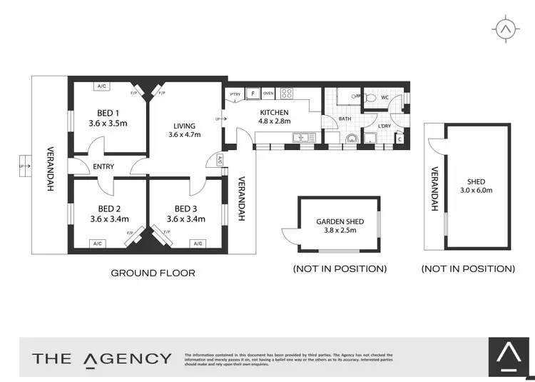 Floorplan of Homely house listing, 13 Neale Street, Kennington VIC 3550