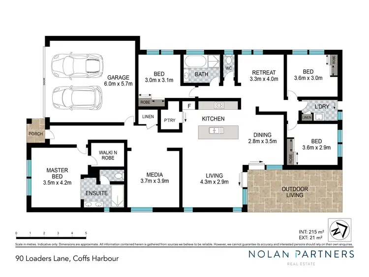 Floorplan of Homely house listing, 90 Loaders Lane, Coffs Harbour NSW 2450