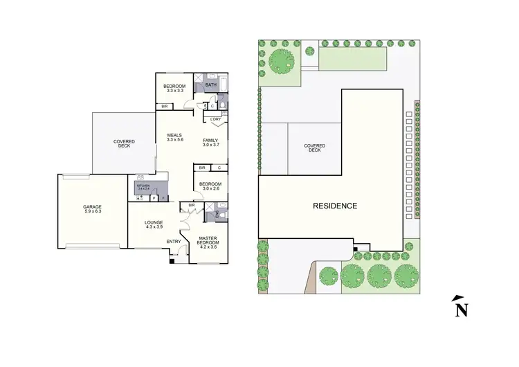 Floorplan of Homely house listing, 4 Cosmo Court, Kilsyth VIC 3137