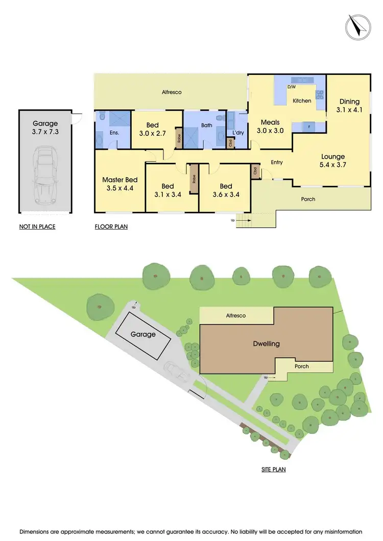 Floorplan of Homely house listing, 6 Hales Court, Mill Park VIC 3082