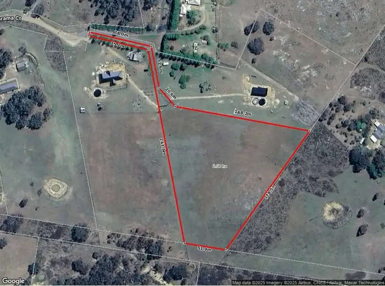 Floorplan of Homely land listing, 56 Panorama Court, Rylstone NSW 2849