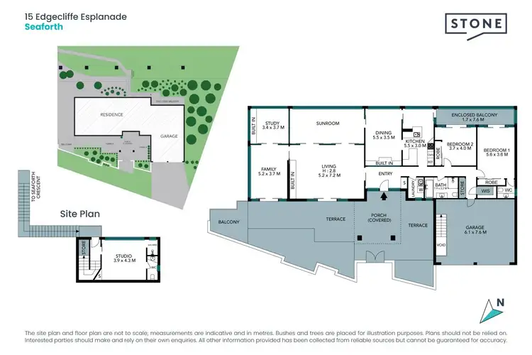 Floorplan of Homely house listing, 15 Edgecliffe Esplanade, Seaforth NSW 2092