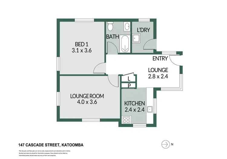 Floorplan of Homely house listing, 147 Cascade Street, Katoomba NSW 2780