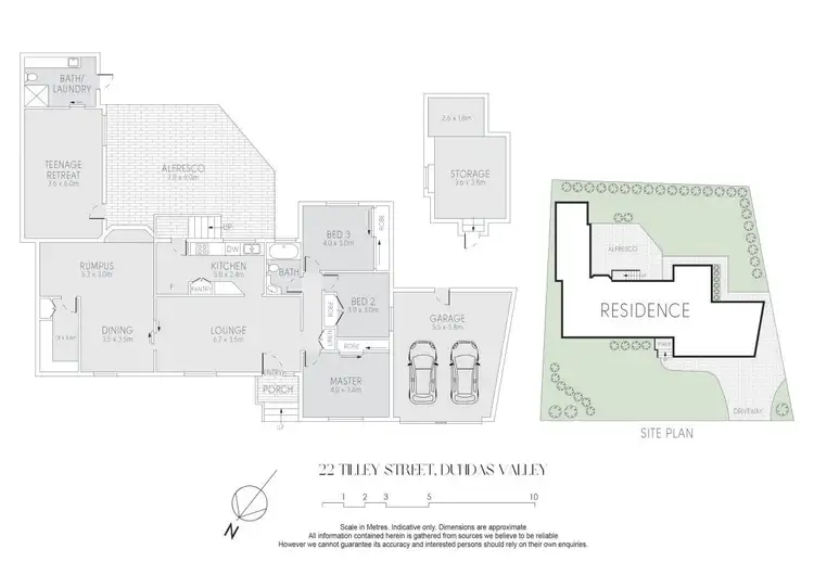 Floorplan of Homely house listing, 22 Tilley Street, Dundas Valley NSW 2117
