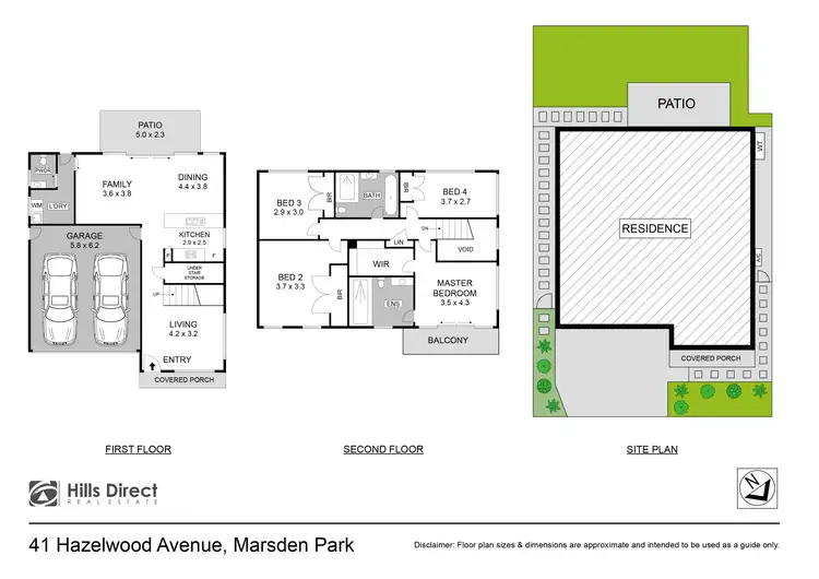 Floorplan of Homely house listing, 41 Hazelwood Avenue, Marsden Park NSW 2765
