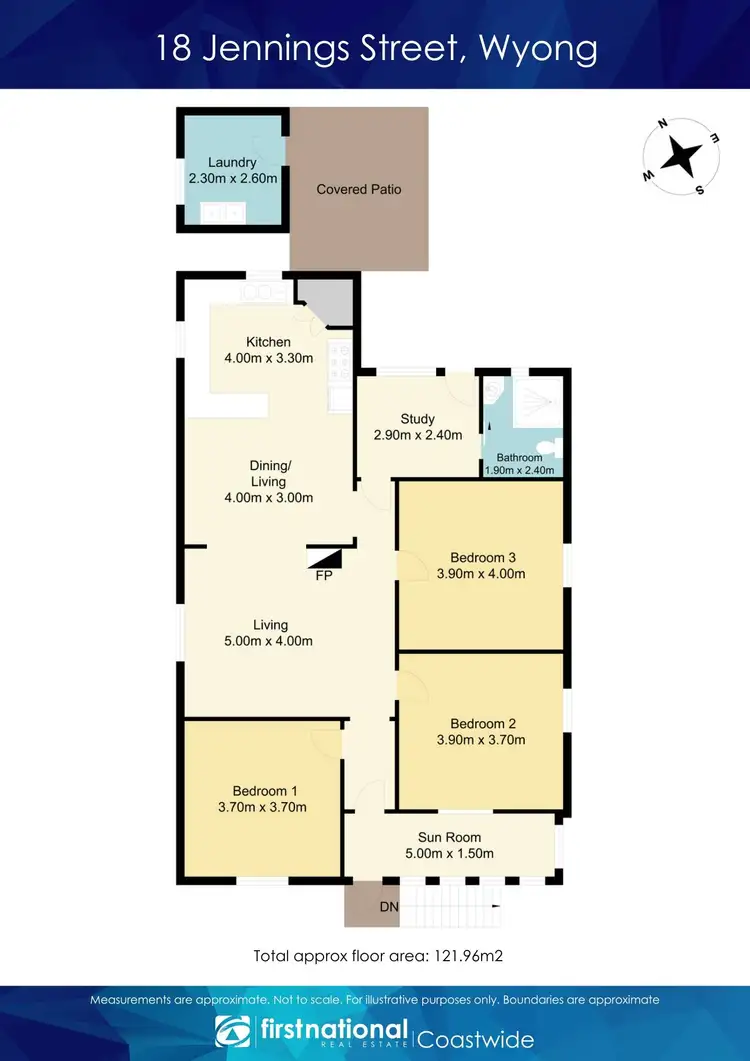 Floorplan of Homely house listing, 18 Jennings Street, Wyong NSW 2259