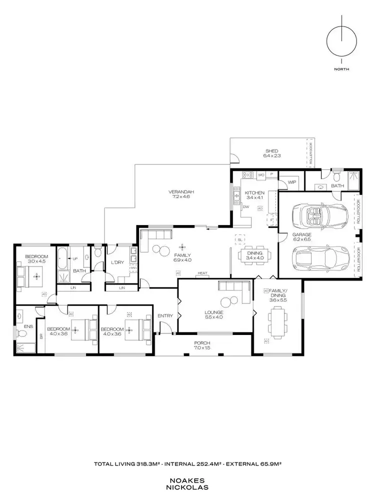 Floorplan of Homely house listing, 30 Watson Street, Hectorville SA 5073
