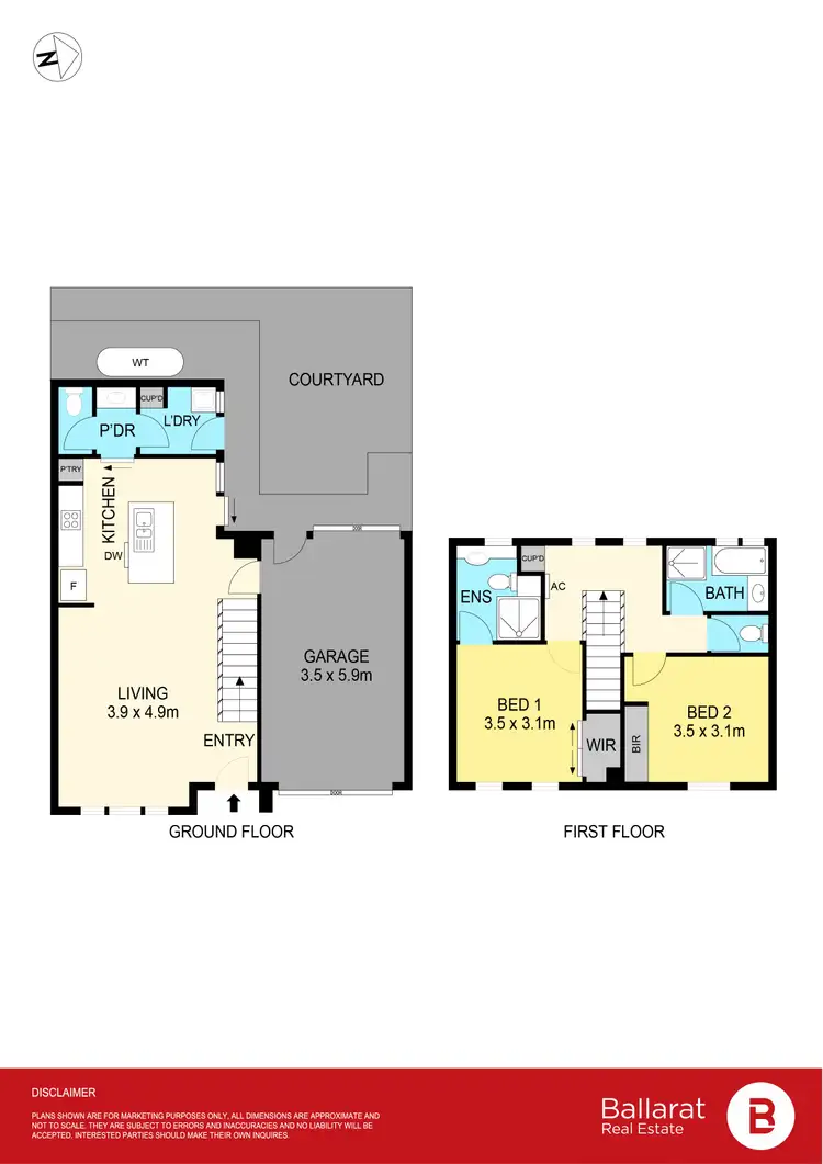 Floorplan of Homely house listing, 7/1015A Gregory Street, Lake Wendouree VIC 3350