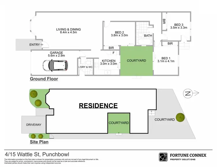 Floorplan of Homely villa listing, 4/15 Wattle Street, Punchbowl NSW 2196