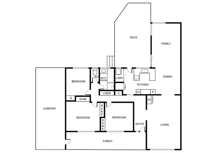 Floorplan of Homely house listing, 29 Hibiscus Crescent, Rivett ACT 2611