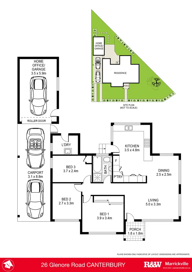 Floorplan of Homely house listing, 26 Glenore Road, Canterbury NSW 2193