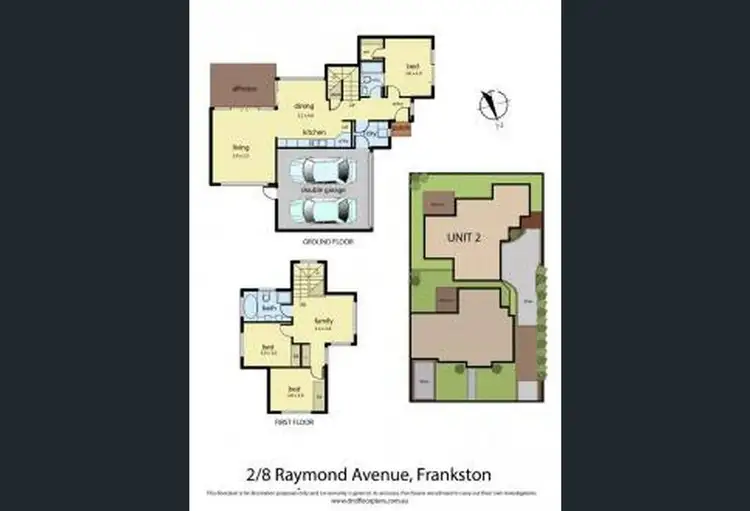 Floorplan of Homely unit listing, 2/8 Raymond Avenue, Frankston VIC 3199