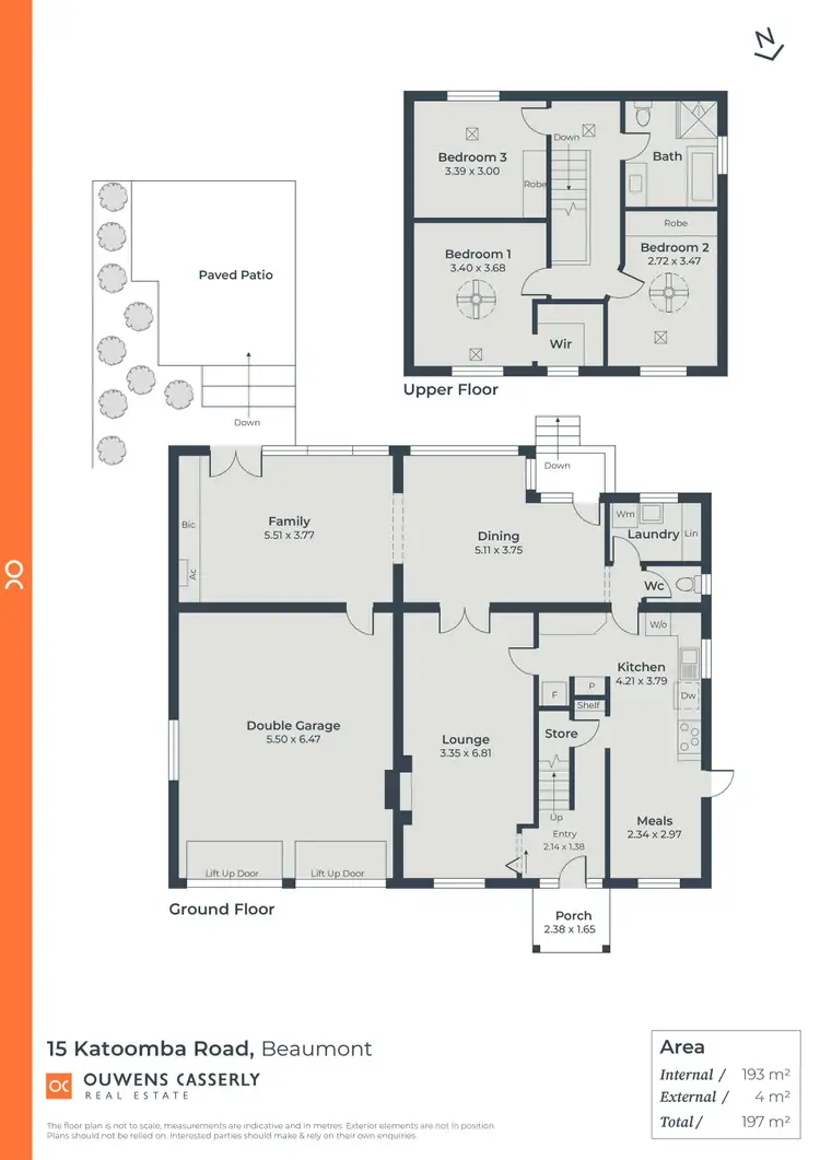 Floorplan of Homely house listing, 15 Katoomba Road, Beaumont SA 5066