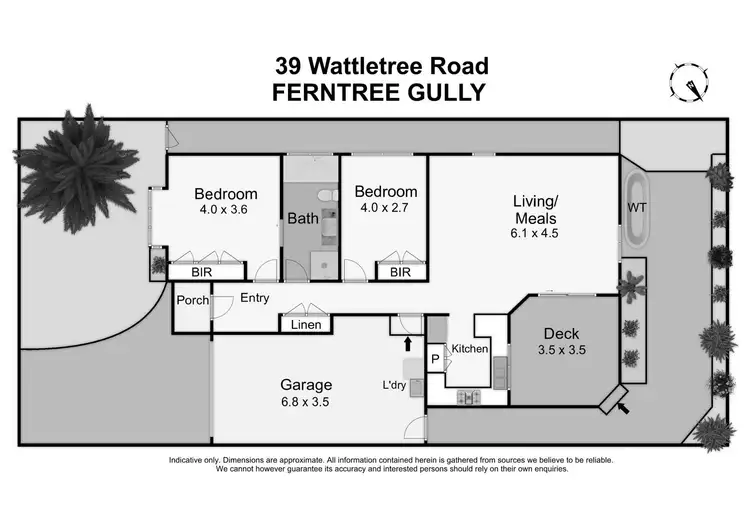 Floorplan of Homely house listing, 39 Wattletree Road, Ferntree Gully VIC 3156