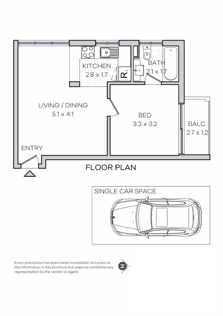Floorplan of Homely unit listing, 32/153 Salisbury Road, Camperdown NSW 2050