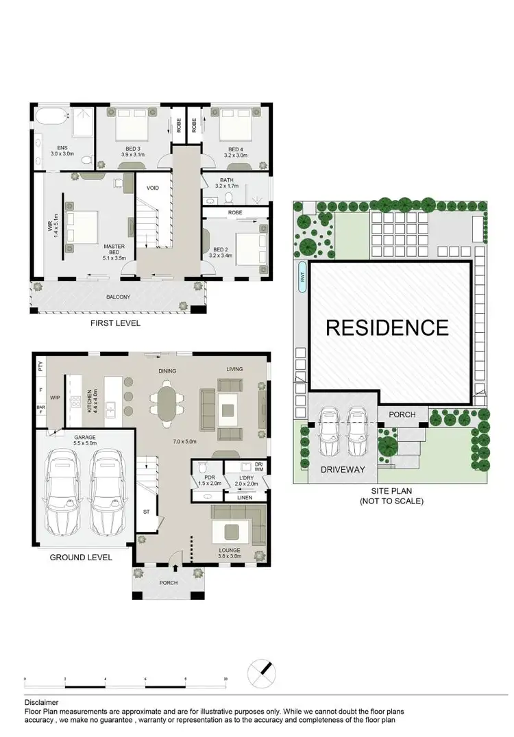 Floorplan of Homely house listing, 6 Woodgate Parkway, Box Hill NSW 2765