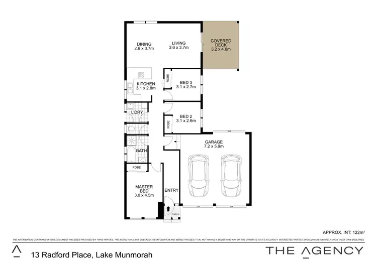 Floorplan of Homely house listing, 13 Radford Place, Lake Munmorah NSW 2259