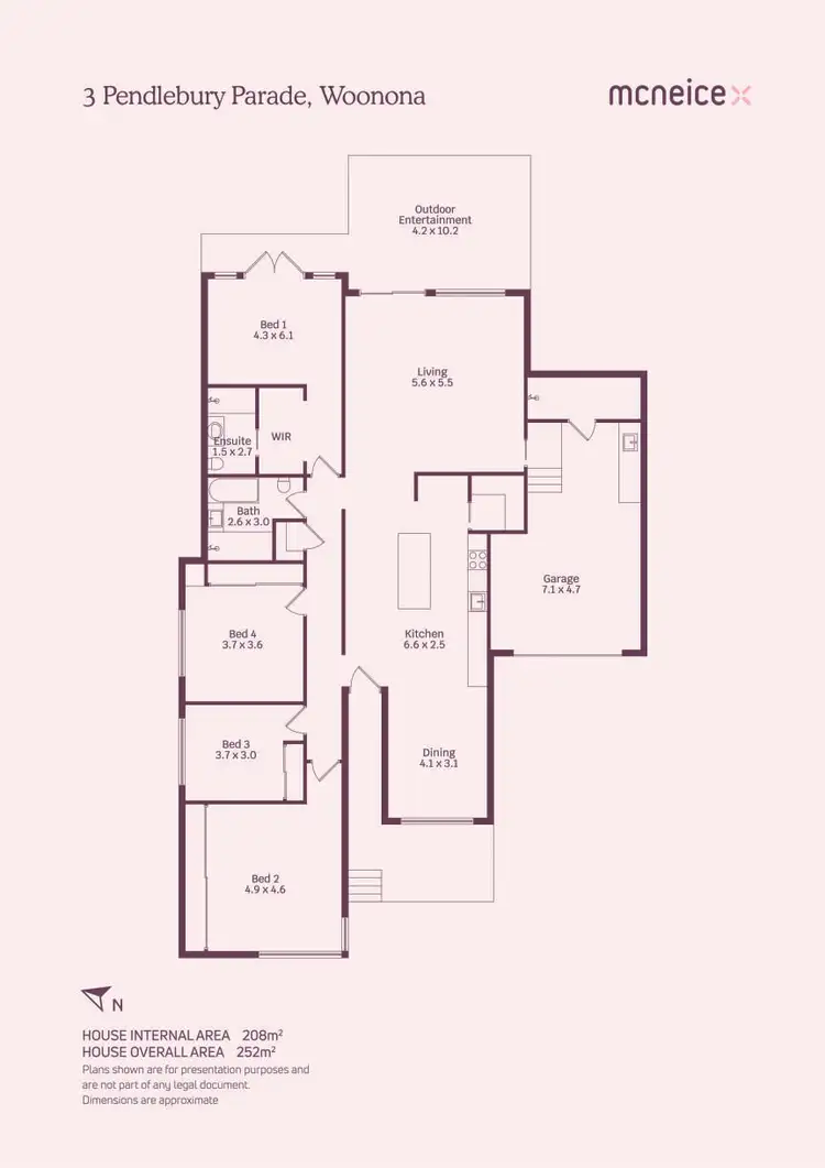 Floorplan of Homely house listing, 3 Pendlebury Parade, Woonona NSW 2517
