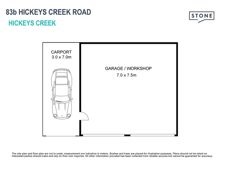 Floorplan of Homely rural property listing, 83B Hickeys Creek Road, Hickeys Creek NSW 2440