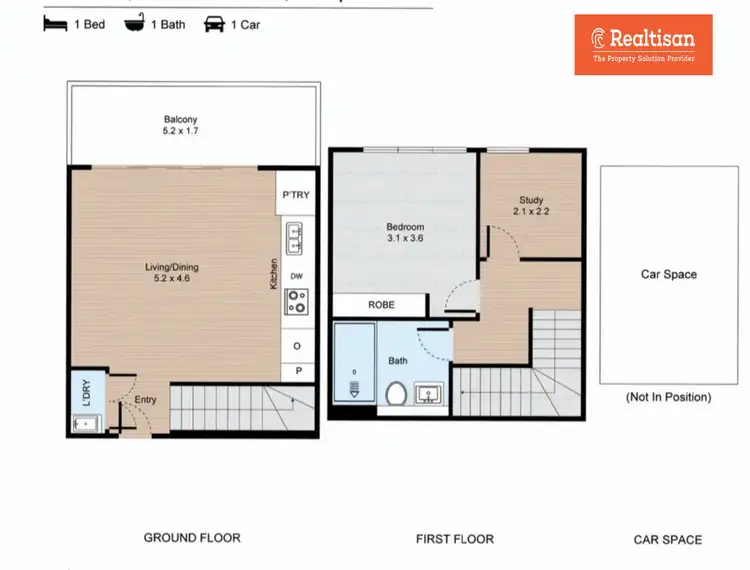 Floorplan of Homely apartment listing, 1203/27 Halifax Street, Macquarie Park NSW 2113